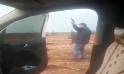 Adana Büyükşehir Belediyesi Özel Kalem Müdürünü vuran şahsın havaya eteş ederken görüntüsü çıktı