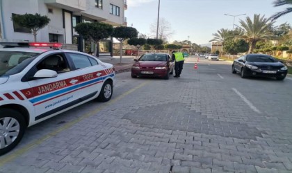 Alanyada 526 araç ve sürücüye 1,5 milyon lira para cezası