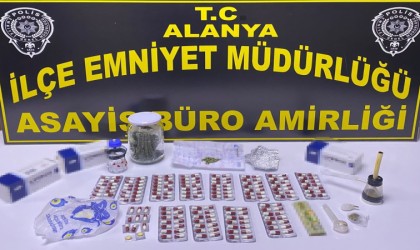 Alanyada uyuşturucu operasyonu