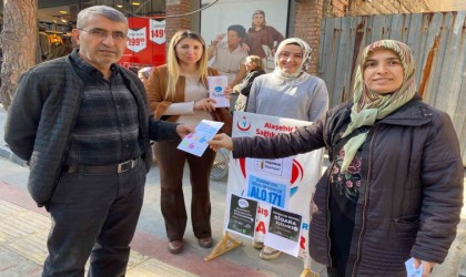 Alaşehirde açılan stant sayesinde 5 kişi sigarayı bıraktı