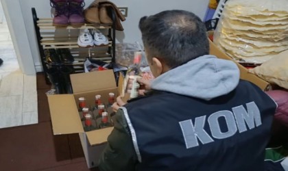 Antalya merkezli 4 ilde eş zamanlı sahte alkol operasyonu: 14 gözaltı