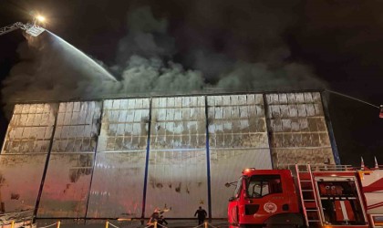 Antalyada tersane yangını