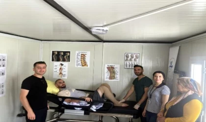 Asrın felaketinde depremzedeler fizik tedavi ve rehabilitasyonla hayata bağlandı