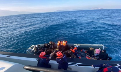 Aydında 18 düzensiz göçmen kurtarıldı