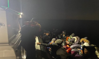 Aydında 52 düzensiz göçmen kurtarıldı