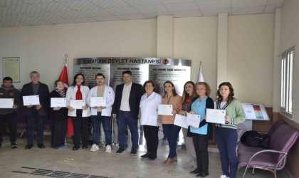 Aydında diyabet hastaları bilgileniyor, Diyabet Okulu mezunlarını verdi