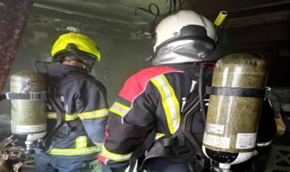 Aydında ev yangını: 1 kişi dumandan etkilendi