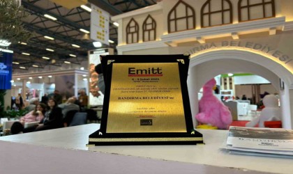 Bandırma Belediyesi ödüllerine bir yenisini daha ekledi