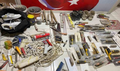 Bandırmada inşaatlardan hırsızlık yapan zanlı yakalandı