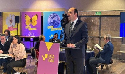 Başkan Altaydan UCLG toplantısında ABDli diplomata İsrail tepkisi