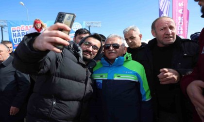 Başkan Büyükkılıç, Erciyesteki muhteşem Kış Festivaline katıldı