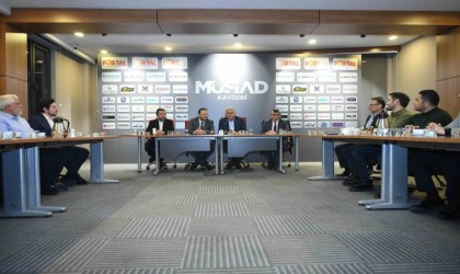 Başkan Büyükkılıç, MÜSİADda iş insanları ile buluştu