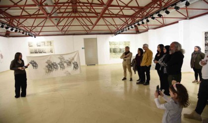 Baskı halleri sergisi açıldı