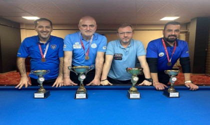 Bilardoda şampiyon Kazım Canbul