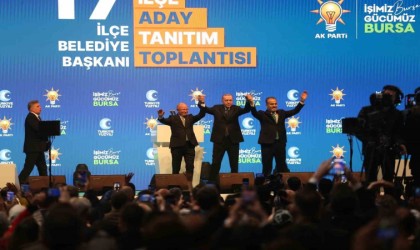 Bursa Büyükşehir Belediye Başkanı Aktaş, Cumhurbaşkanı Erdoğana tüm belediye başkanlıklarını kazanma sözü verdi