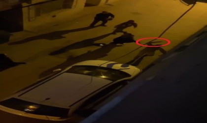 Bursada aileler arasındaki palalı kavga kamerada