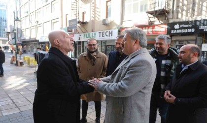 Cumhuriyet Mahallesi esnafından Başkan Palancıoğluna büyük ilgi