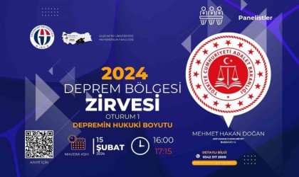 Depremin hukuki boyutu deprem Bölgesi Zirvesinde ele alınacak