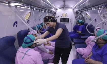 Diyarbakır’da ’hiberbarik oksijen tedavisi’ ile 62 depremzedenin uzvu kesilmekten kurtuldu