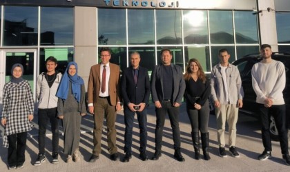 DPÜ Rektör Yardımcısı Aydından teknoloji şirketine işbirliği ziyareti