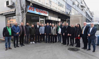 Dündardan ayakkabıcı esnafına destek sözü