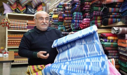 El tezgahlarından geleceğe kutnu kumaşı