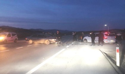 Emet-Hisarcık karayolunda trafik kazası: 7 yaralı