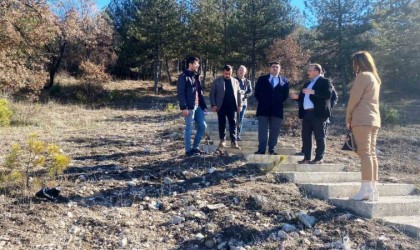 Emette yapılacak yeni Hükümet Konağı alanında inceleme