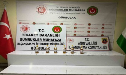 Gürbulak Gümrük Kapısında yağ şişeleri içinde 6 tonu aşkın metamfetamin yakalandı