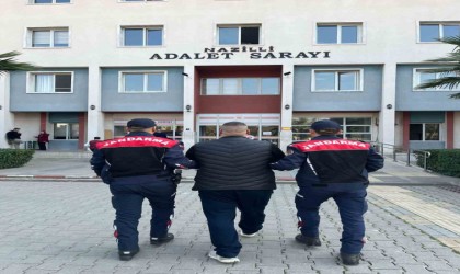 Hakkında 13 yıl hapis cezası bulunan şüpheli Nazillide yakalandı