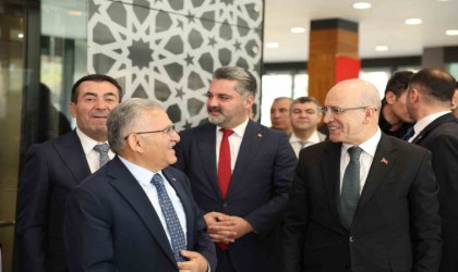 Hazine ve Maliye Bakanı Şimşekten Başkan Büyükkılıça ziyaret