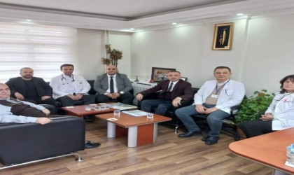 İl Sağlık Müdürü Derdiyoktan Anadolu Hastanesine ziyaret