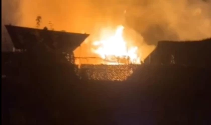 İşlettiği bungalovdaki yangında öldü