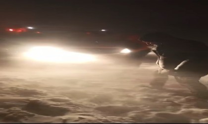 Karsta donmak üzere olan 3 kişi kurtarıldı