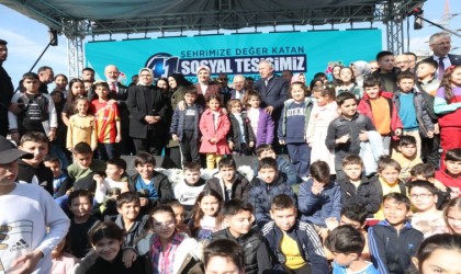 Kayserinin en büyük tesisi açıldı