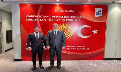 Kırgızistan-Türkiye İş Forumu Bişkekte yapıldı