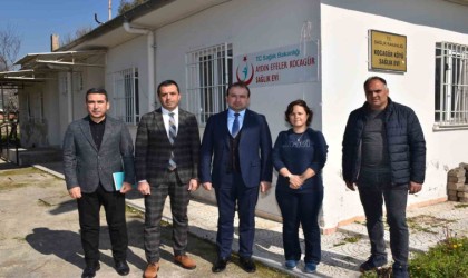 Kocagür Sağlık Evinde verilen hizmetler yerinde incelendi