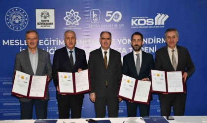 Konyada mesleki eğitim seferberliği ilan edildi