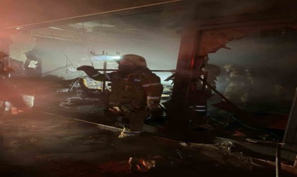 Kuaför alev alev yandı