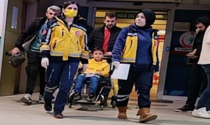 Madeni parayı yutan 7 yaşındaki çocuk hastaneye kaldırıldı