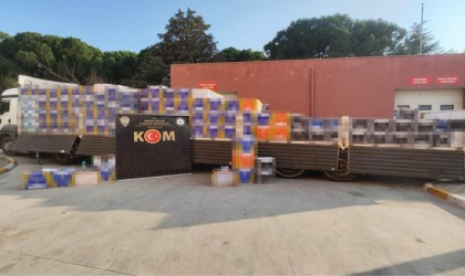 Makaron sevkiyatı polisin takibiyle önlendi