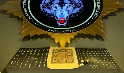 Malatyada tarihi eser operasyonu