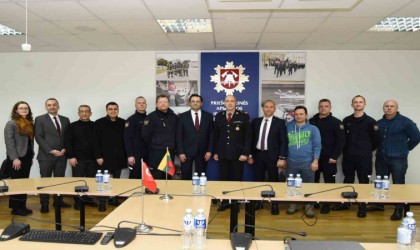 Melikgazi Belediyesinden Litvanya Arama Kurtarma Ekibine anlamlı ziyaret