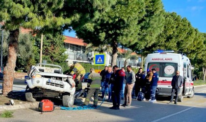 Mıcıra kapılan araç 18 metre sürüklendi, genç sürücü feci şekilde öldü