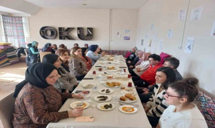 Öğrenciler ninemin tarifleri atölyesinde