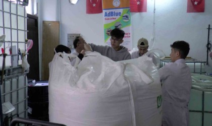 Öğretmen ve öğrencilerden Türkiyede ilk: ‘Yerli Adblue”