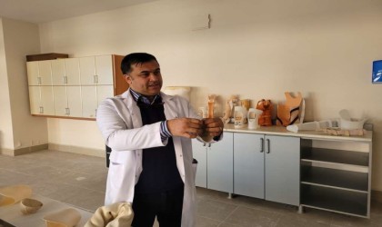 OMÜ Türkiyenin en büyük ortez ve protez atölyesi ile laboratuvarına sahip