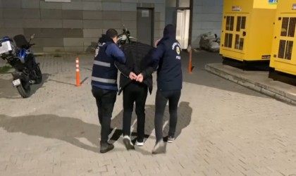 Samsunda 12 yıl 1 ay hapis cezası bulunan şahıs yakalandı