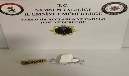 Samsunda kokain ele geçirildi: 3 gözaltı