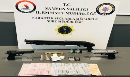 Samsunda narkotik uygulaması: 23 kişi yakalandı